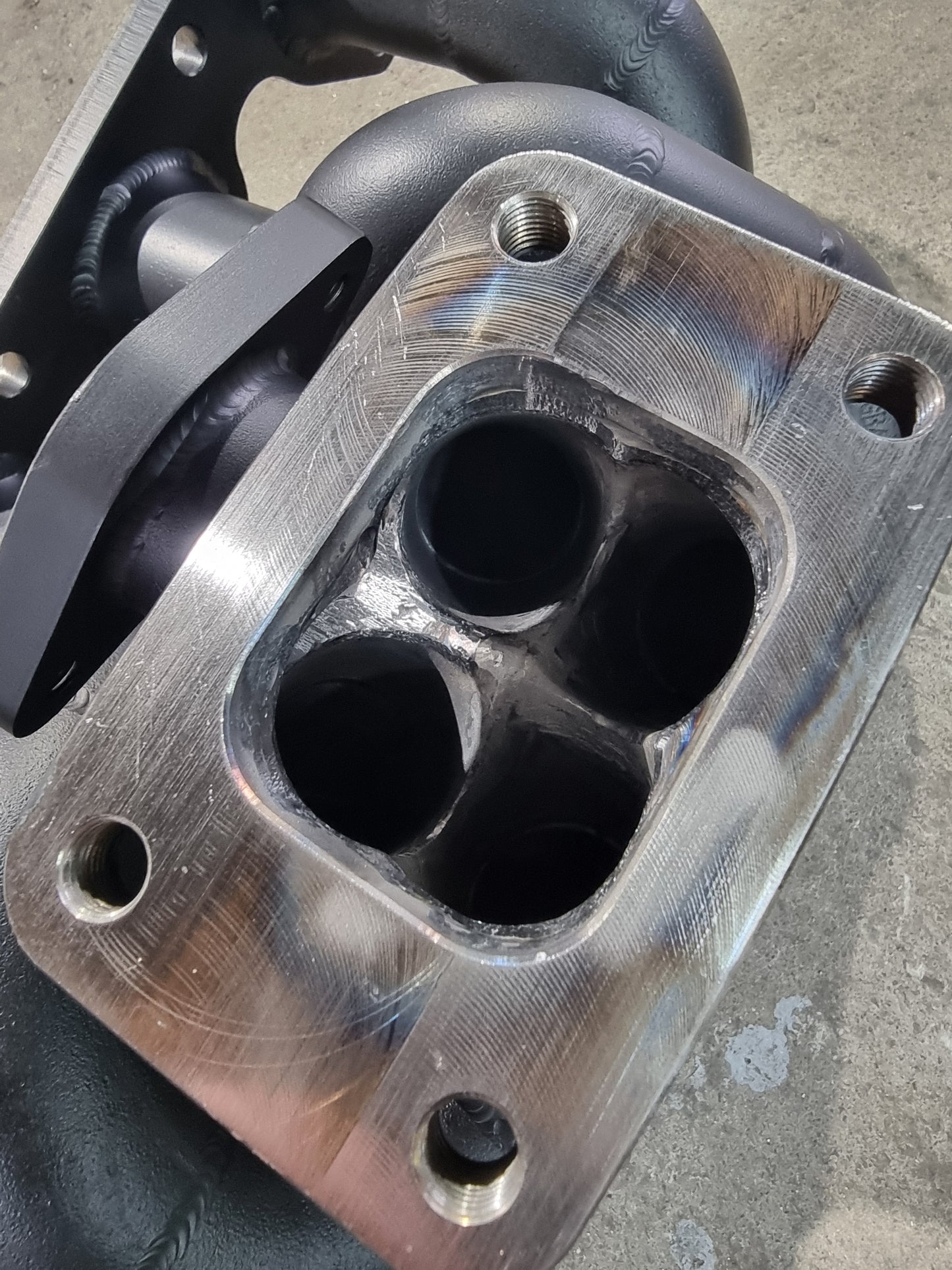 Honda h22a low mount turbo manifold