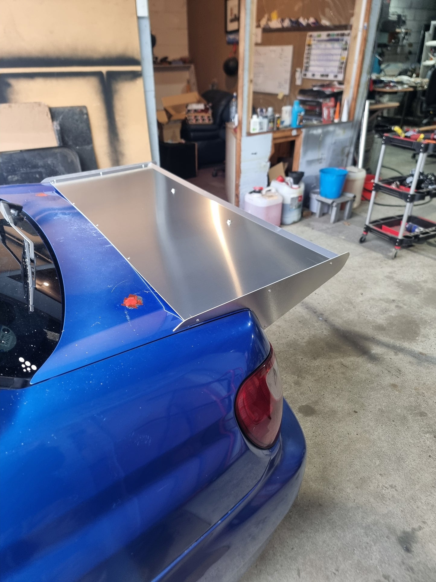 2nd gen Subaru Impreza drag wing