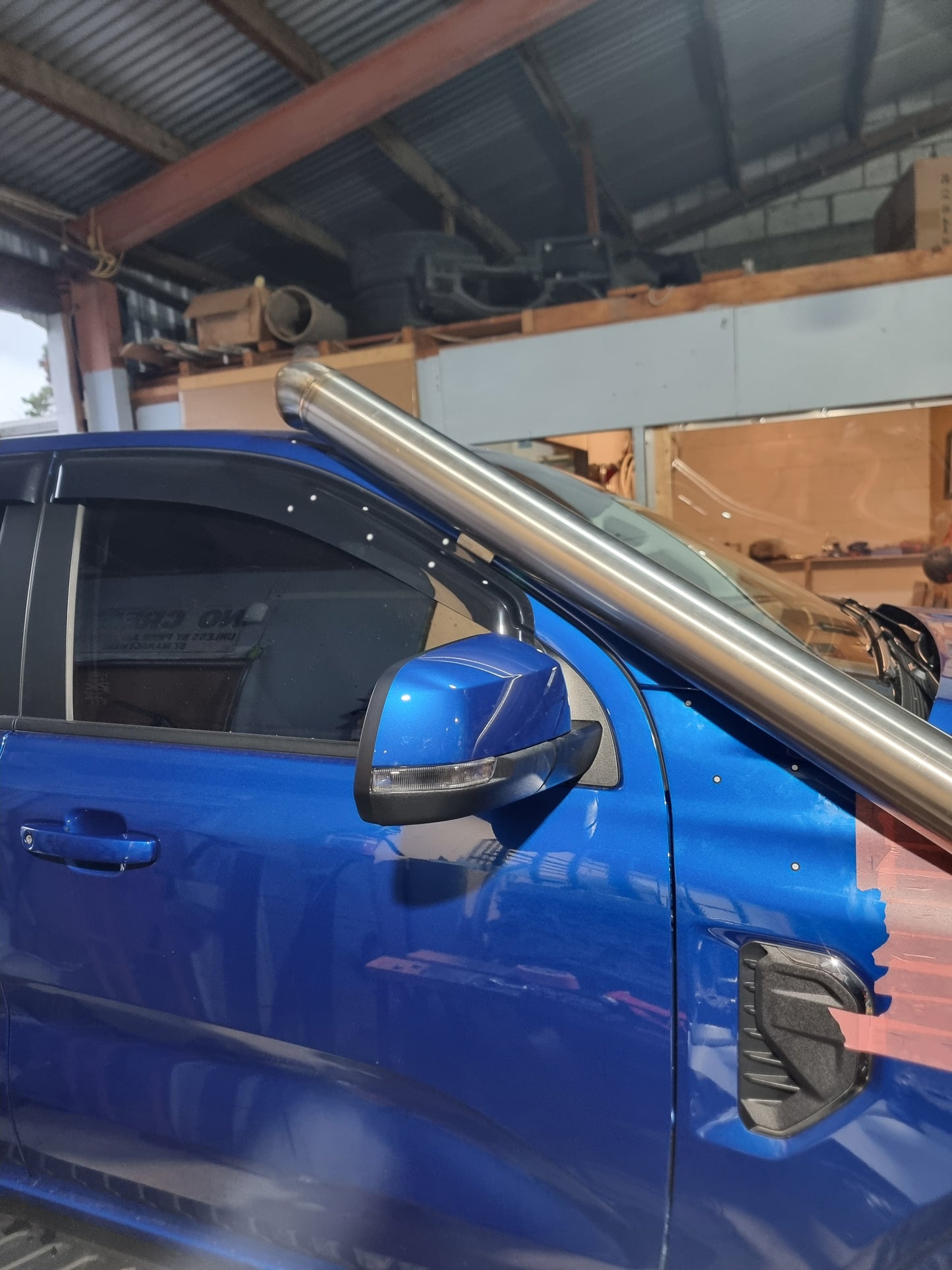 ford ranger 2022+ next gen snorkel and custom air box