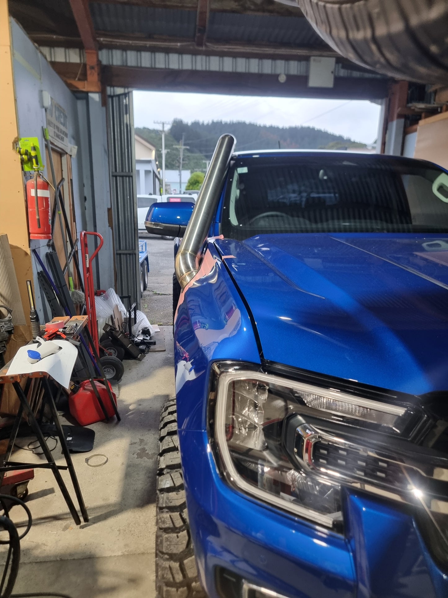 ford ranger 2022+ next gen snorkel and custom air box