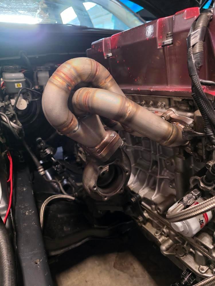 honda k20/k24 low mount turbo manifold RWD