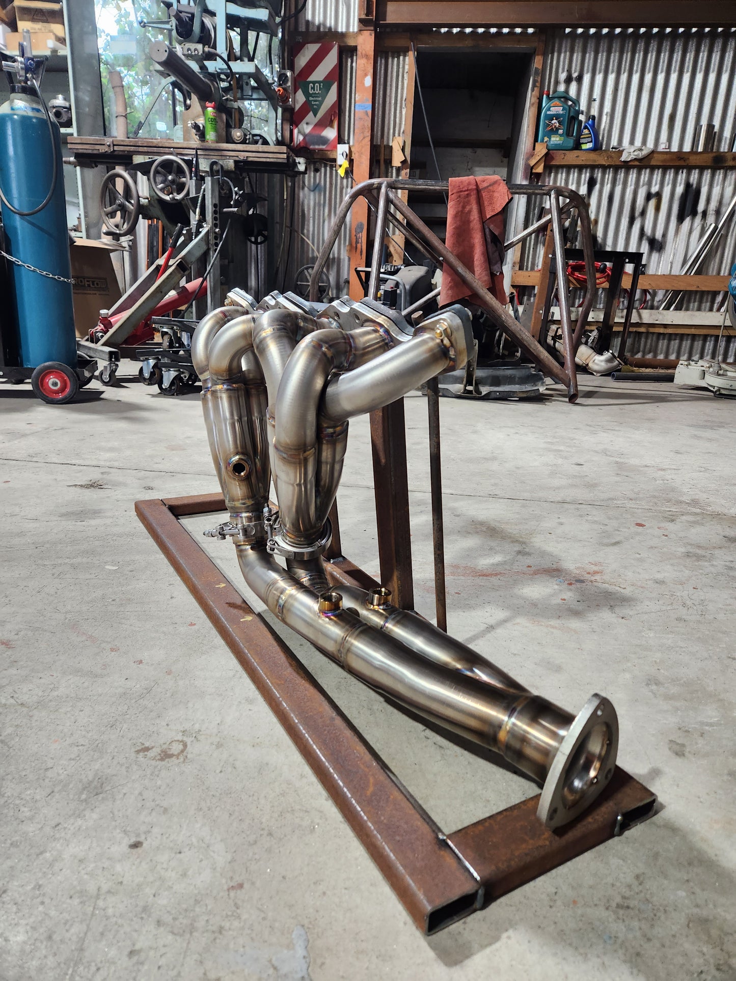 Aston Martin v12 stainless headers