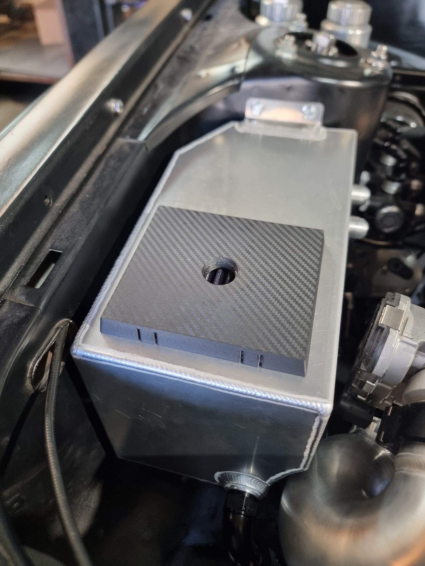 vented catch can recirculation adapter