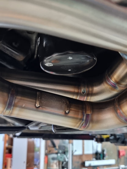 subaru ej20 equal length manifold and up pipe
