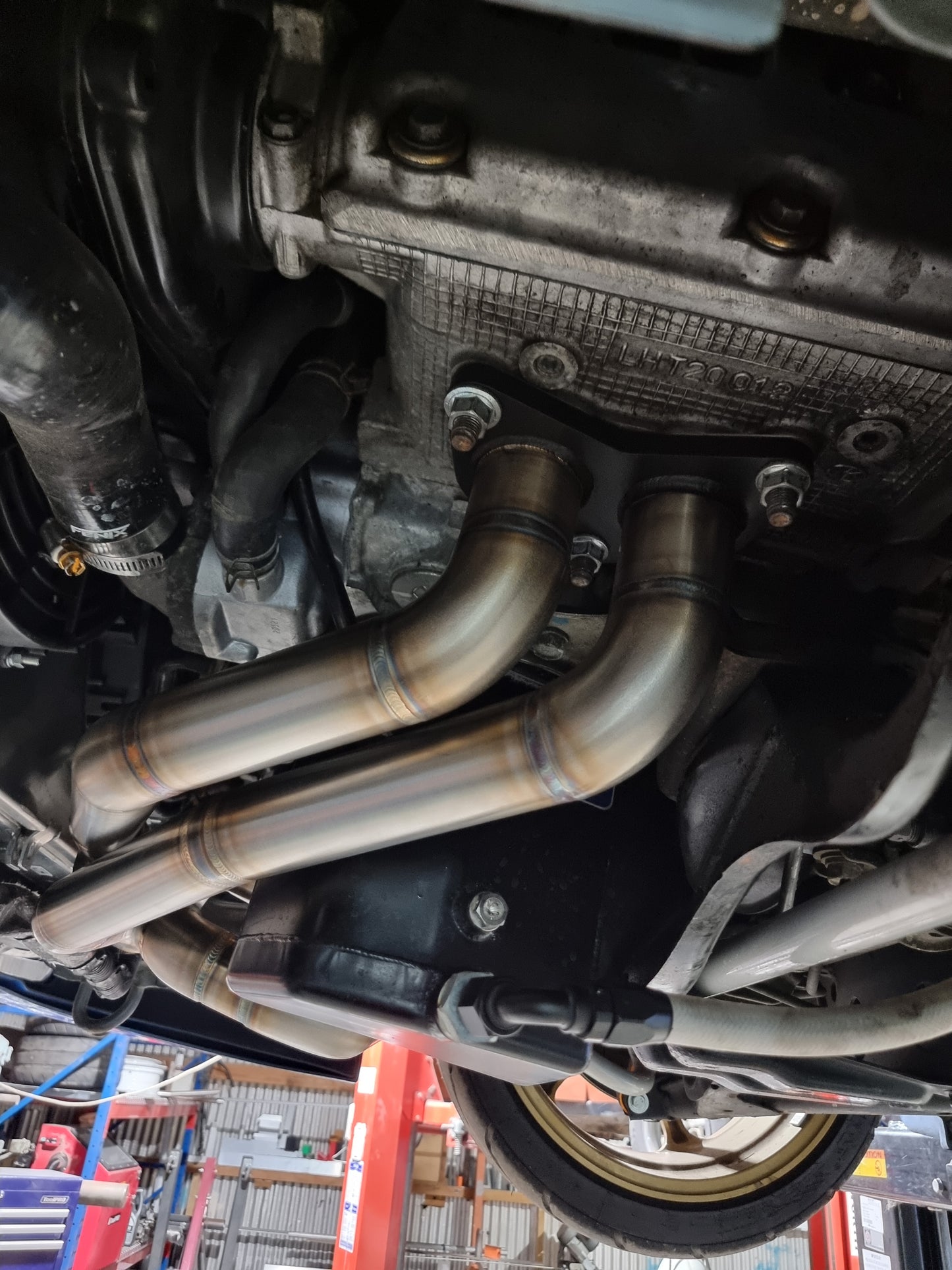subaru ej20 equal length manifold and up pipe
