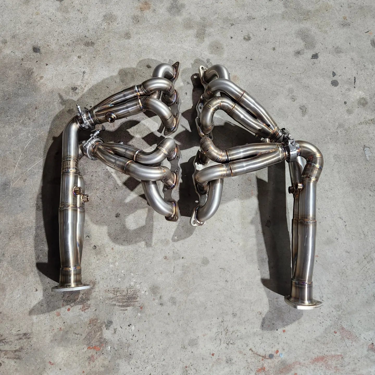 Aston Martin v12 stainless headers